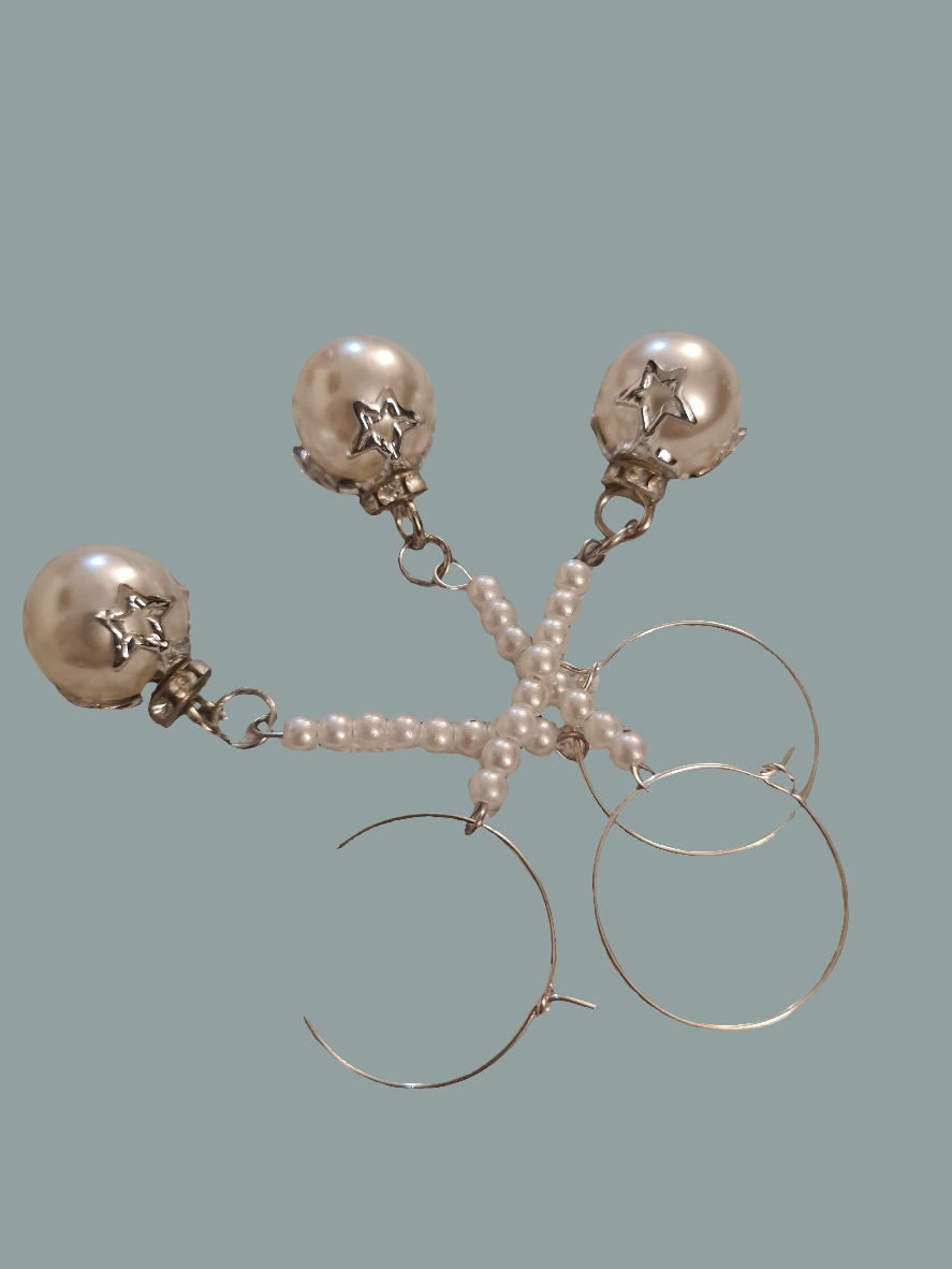 Christmas Bauble Wine Glass Charms