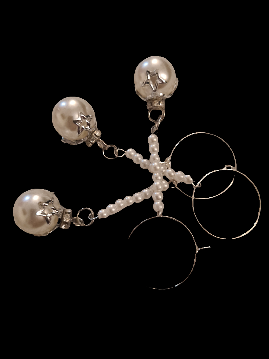 Christmas Bauble Wine Glass Charms
