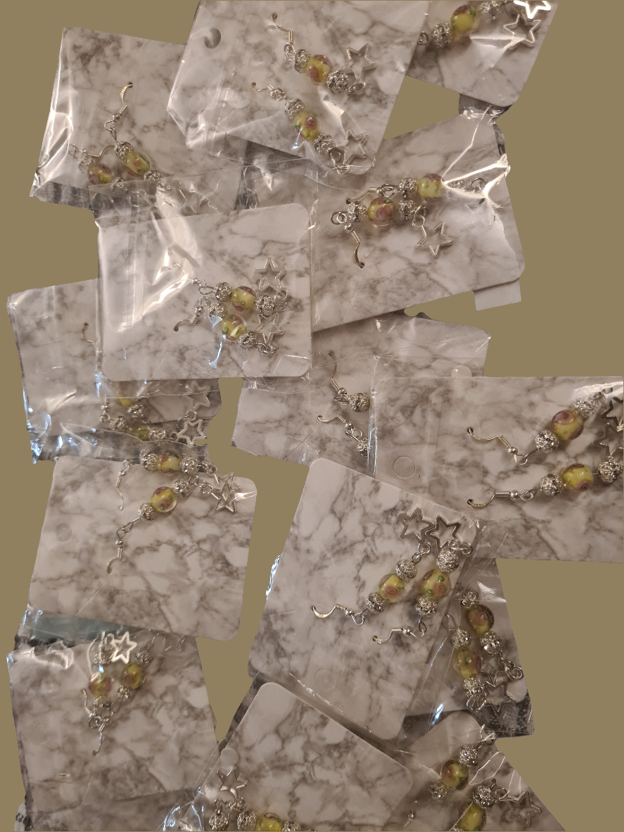 Handmade Star Earrings
