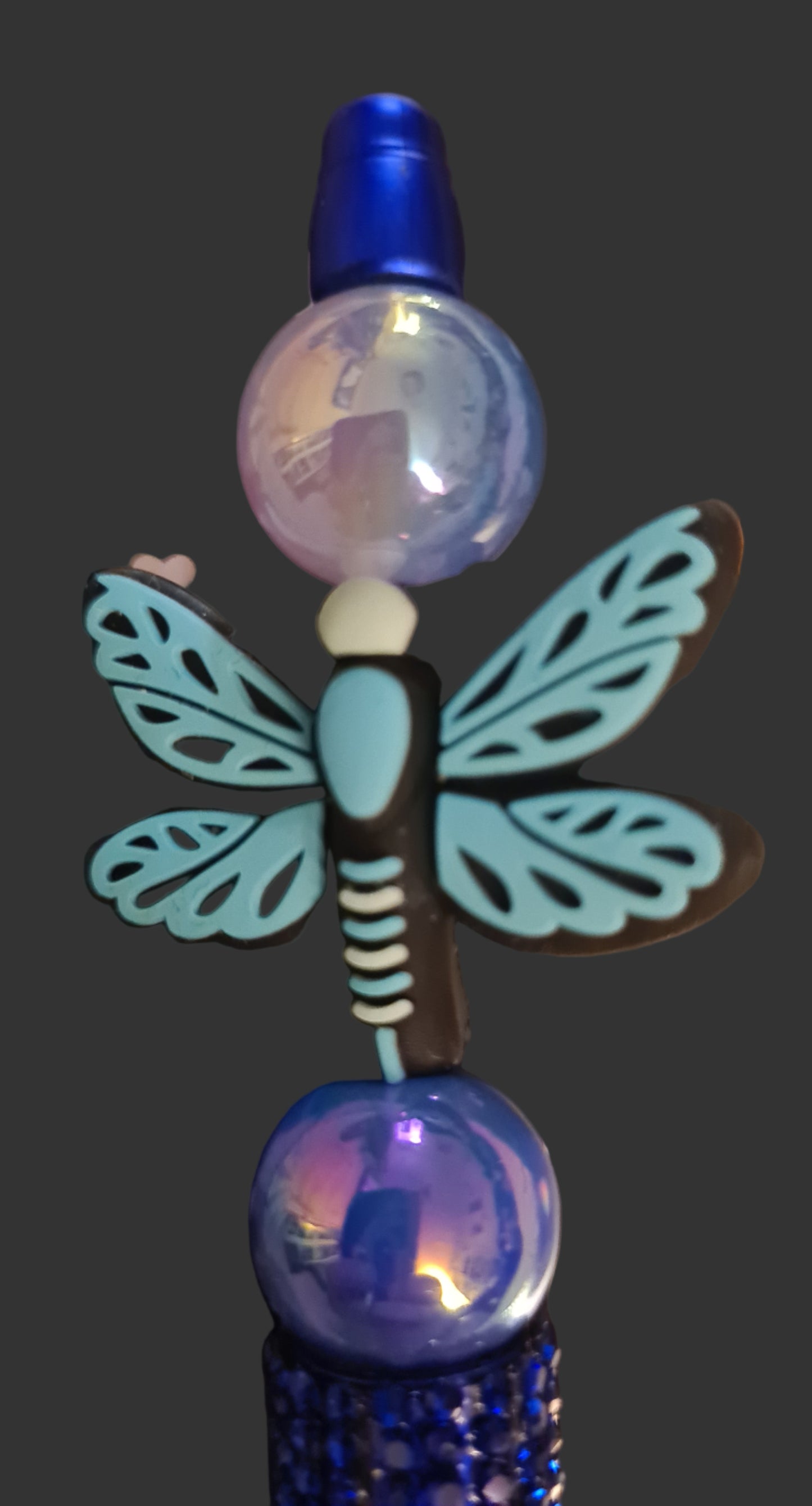 Dragonfly Handmade Beaded Pen