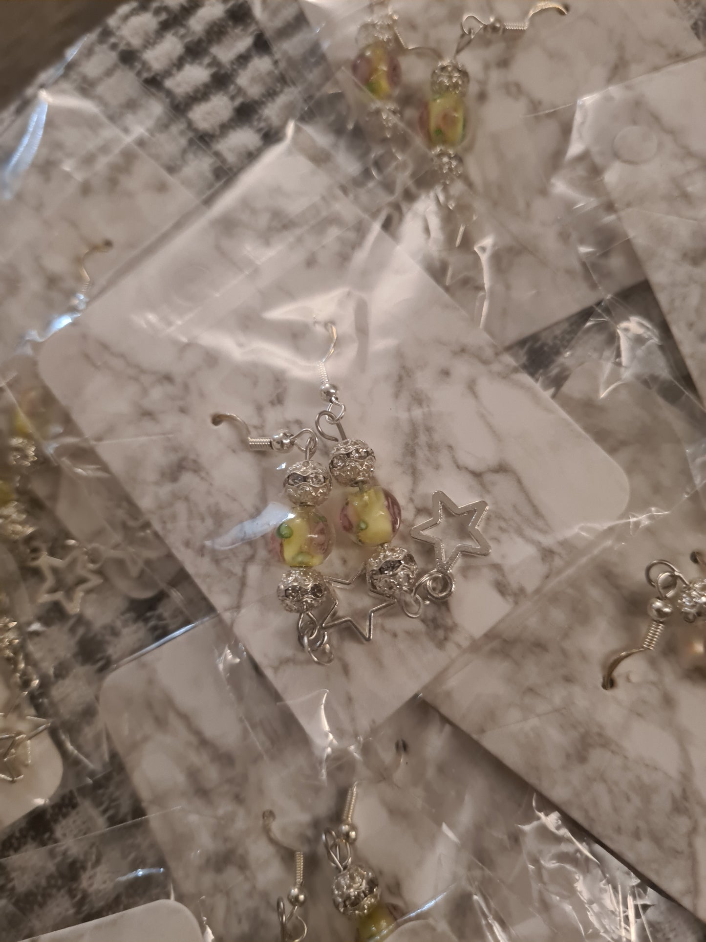 Handmade Star Earrings
