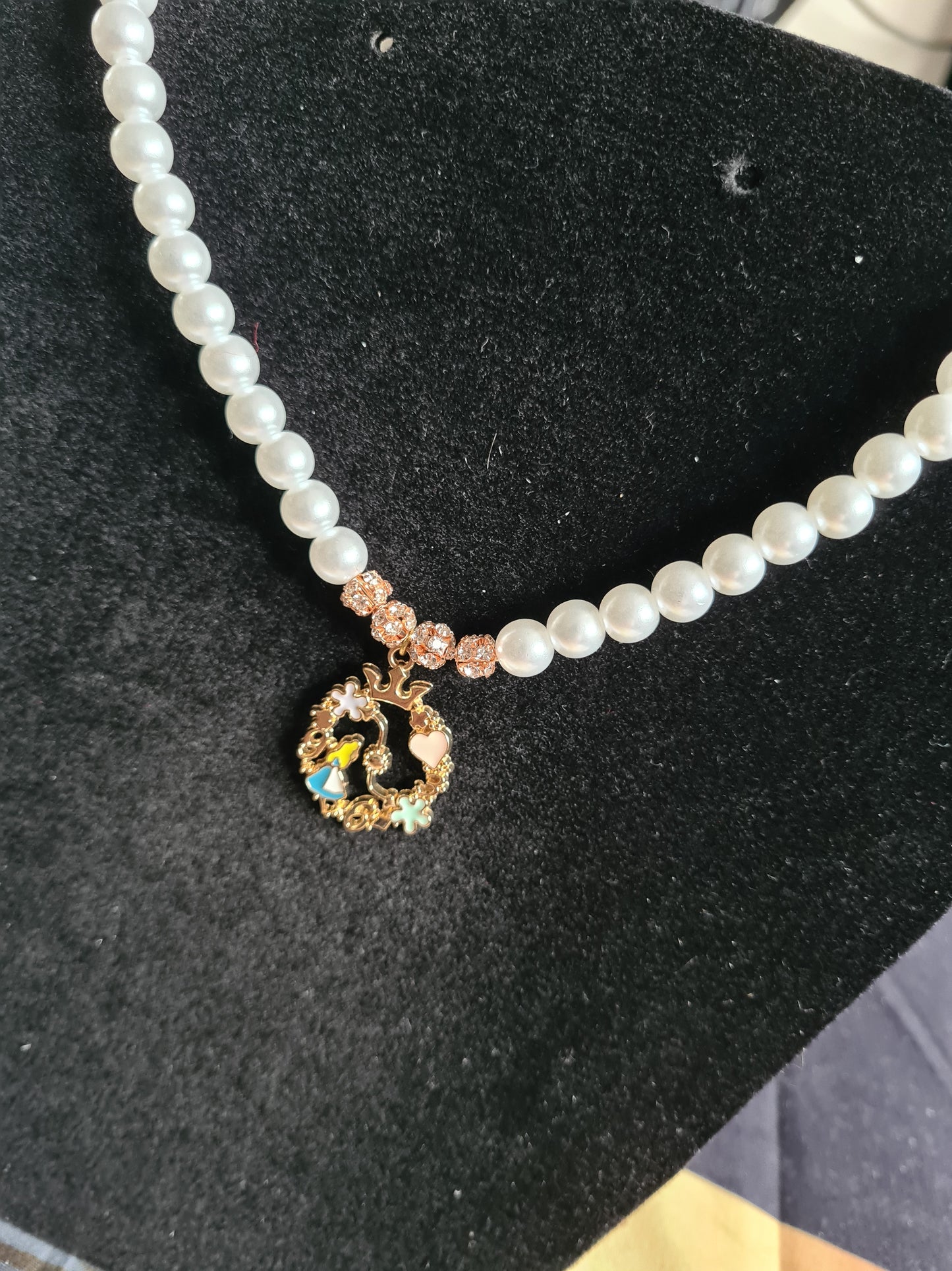 Young Girls Alice In Wonderland Necklace