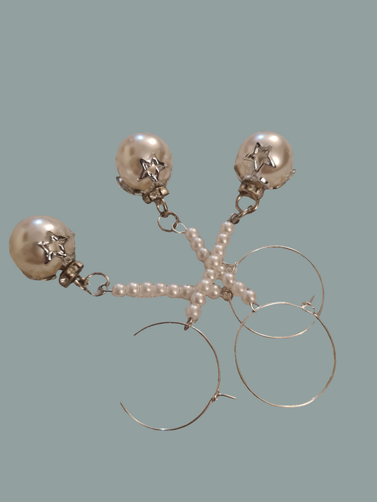 Christmas Bauble Wine Glass Charms