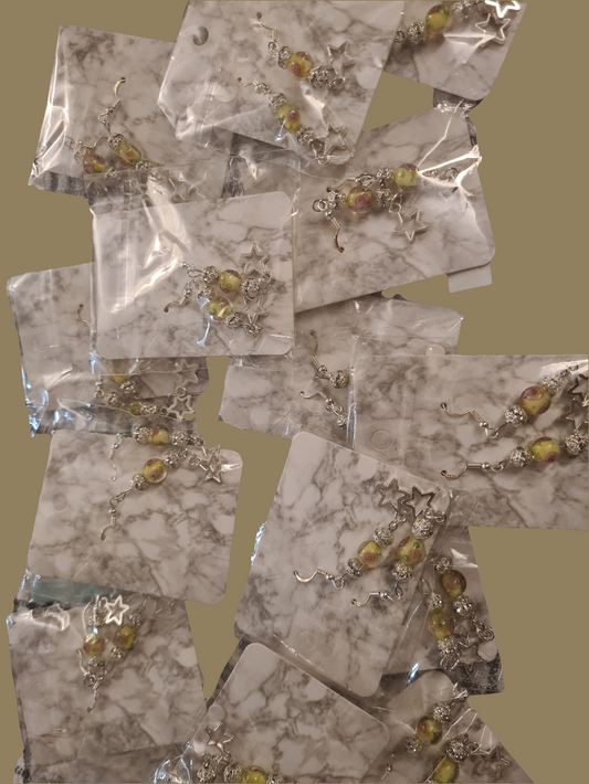 Handmade Star Earrings
