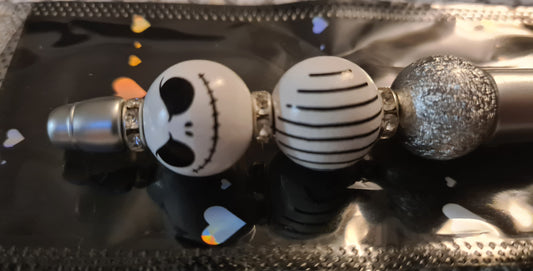 Jack Skellington Silver Pen