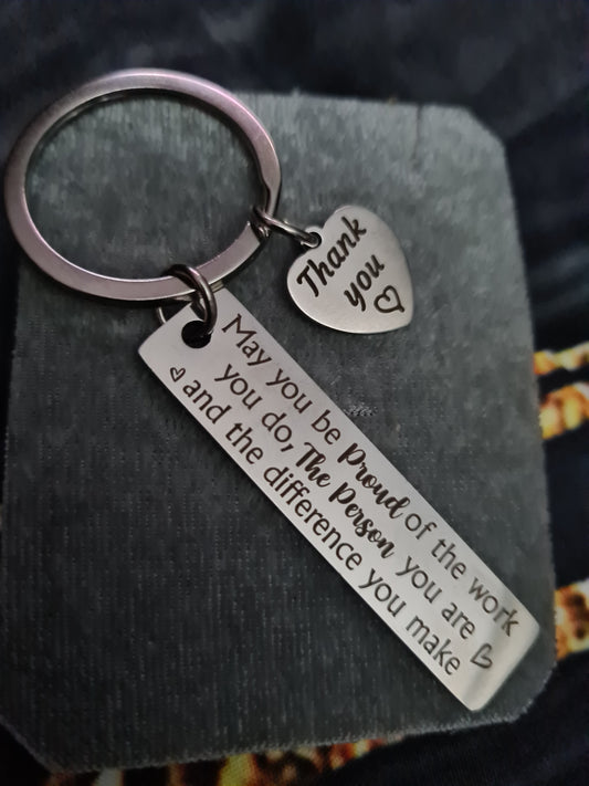 Inspirational Keychain